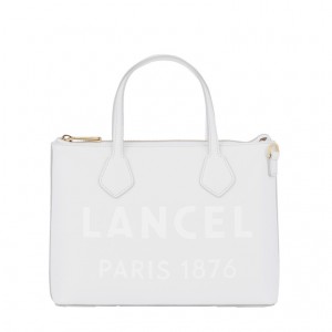 Lancel Essential S Zip Tragetaschen Damen Weiß | WCS7012XQ