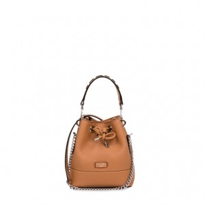 Lancel Ninon Bucket Tasche Damen Braun | ATW339NW