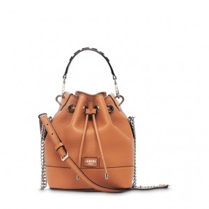 Lancel Ninon Bucket Tasche Damen Braun | MQA5116NS