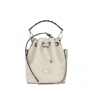 Lancel Ninon Bucket Tasche Damen Weiß | FBG3830AU