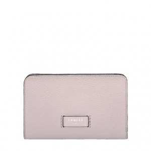 Lancel Ninon Compact Rectangular Zip-around Geldbörse Damen Grau | YRS2383FC