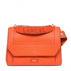 Lancel Ninon Flap Handtasche Damen Orange | GTK8298TJ