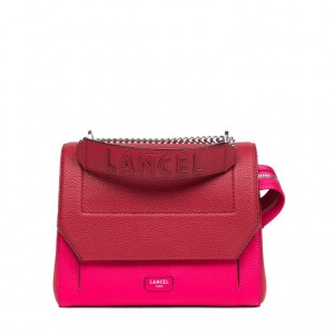 Lancel Ninon Flap Handtasche Damen Rot | PJT3753VO