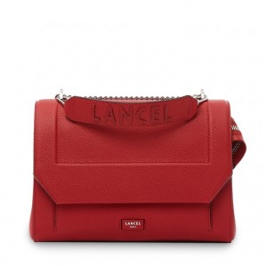 Lancel Ninon Flap Handtasche Damen Rot | CPY3650NO