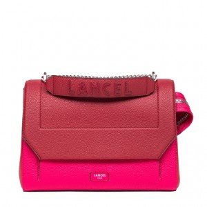 Lancel Ninon Flap Handtasche Damen Rot | KIH9730DS