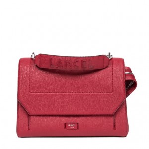 Lancel Ninon Flap Handtasche Damen Rot | MZT721EP