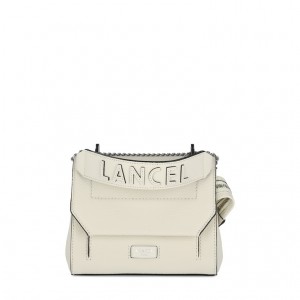 Lancel Ninon Flap Handtasche Damen Weiß | GZJ2166AN