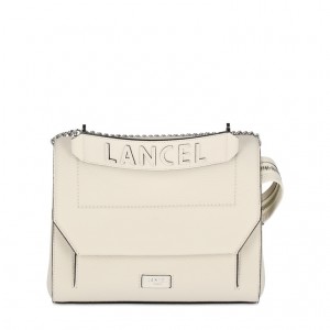 Lancel Ninon Flap Handtasche Damen Weiß | AEW4218RW