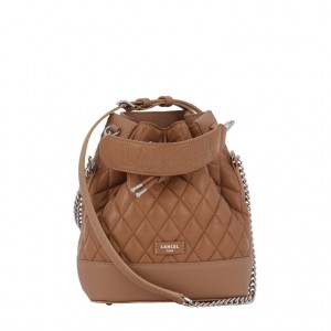 Lancel Ninon S Bucket Tasche Damen Dunkelbraun | CMY5896HX