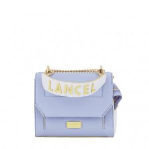 Lancel Ninon S Flap Schultertaschen Damen Lila | XXY5460LN