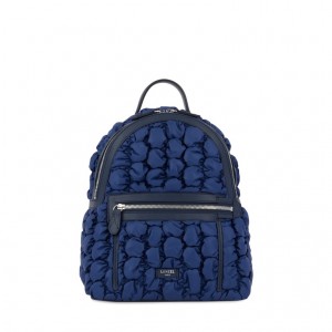 Lancel Ninon S Rucksack Damen Blau | IQI7187OT