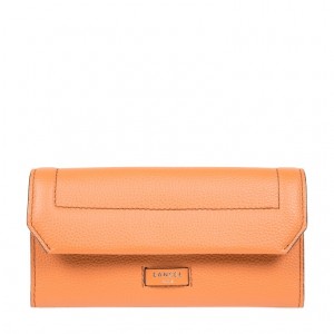 Lancel Ninon Slim Flap Geldbörse Damen Braun | LBW3754TW