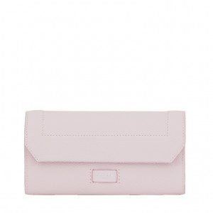 Lancel Ninon Slim Flap Geldbörse Damen Rosa | FTB5176GQ