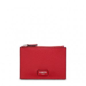 Lancel Ninon Zipped L Kartenhülle Damen Rot | NMA8315XH