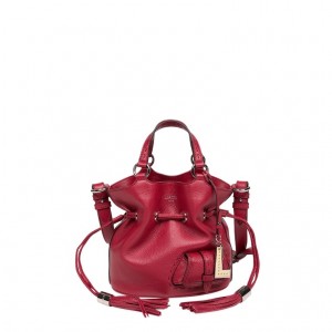 Lancel Premier Flirt Bucket Tasche Damen Rot | URK8645ND