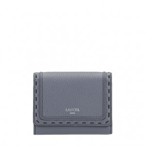 Lancel Premier Flirt M Flap Compact Geldbörse Damen Grau | SLA1345UL