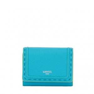 Lancel Premier Flirt M Flap Compact Geldbörse Damen Blau | LWX1960FX