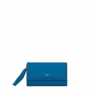 Lancel Premier Flirt Wallet Chain Unterarmtasche-Taschen Damen Tiefesblau | KLA8571QP