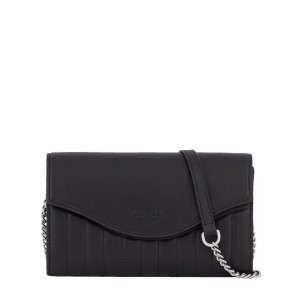 Lancel Rodeo Chain Wallet Unterarmtasche-Taschen Damen Schwarz | MCY9888XA