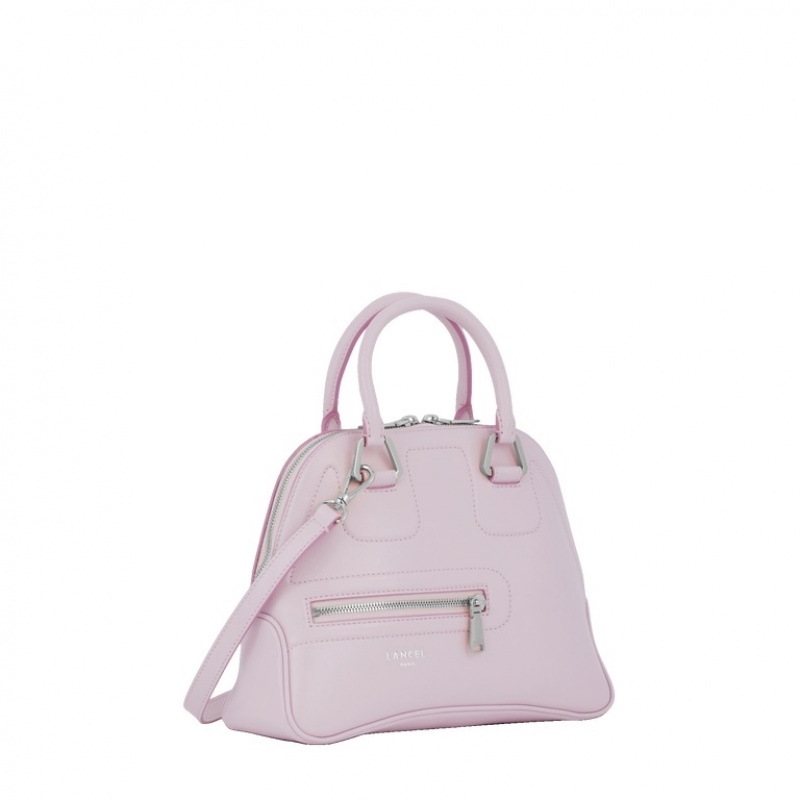 Lancel Cameleon Mini Bugatti Schultertaschen Damen Rosa | RMH3186RL