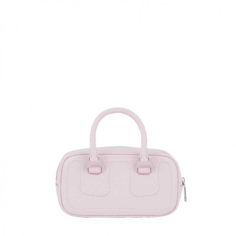 Lancel Cameleon Mini Zip Bowling Tragetaschen Damen Rosa | TLE4955VO