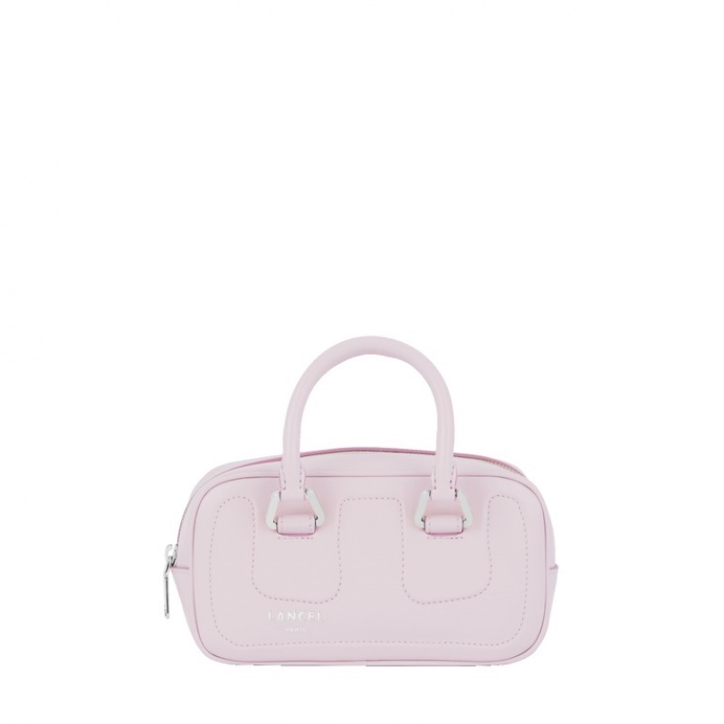 Lancel Cameleon Mini Zip Bowling Tragetaschen Damen Rosa | TLE4955VO