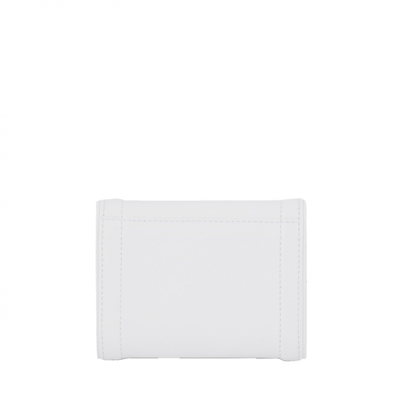 Lancel Cameleon Rectangular Flap Compact Geldbörse Damen Weiß | JVQ3769ZE