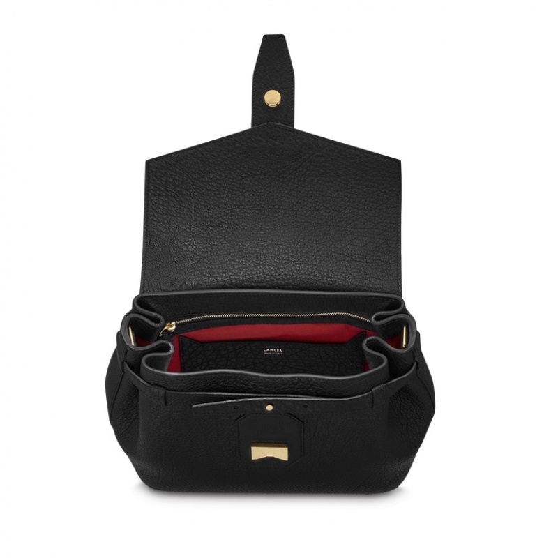 Lancel Charlie Handtasche Damen Schwarz | LAH3965LF