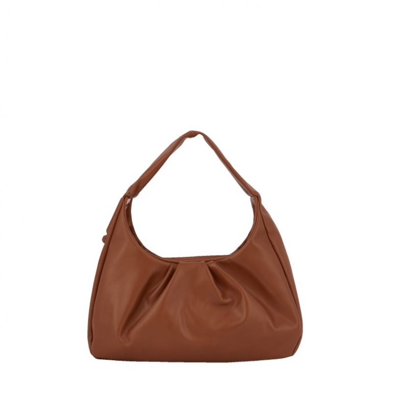 Lancel Cocoon Mini Zip Hobo Tasche Damen Dunkelbraun | DNU4374SL