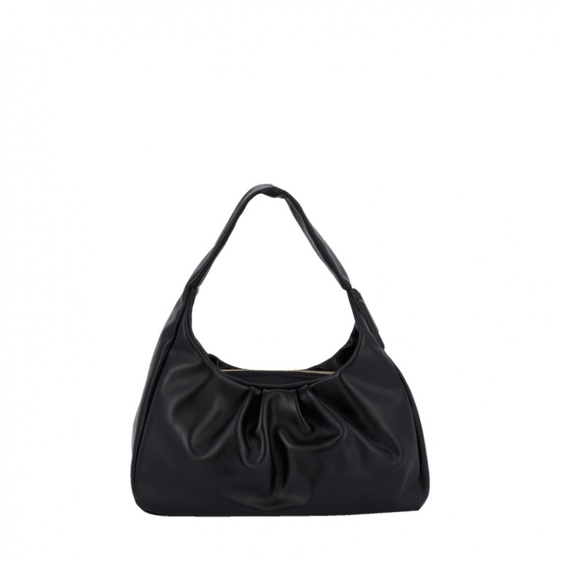 Lancel Cocoon Mini Zip Hobo Tasche Damen Schwarz | UMW340WD