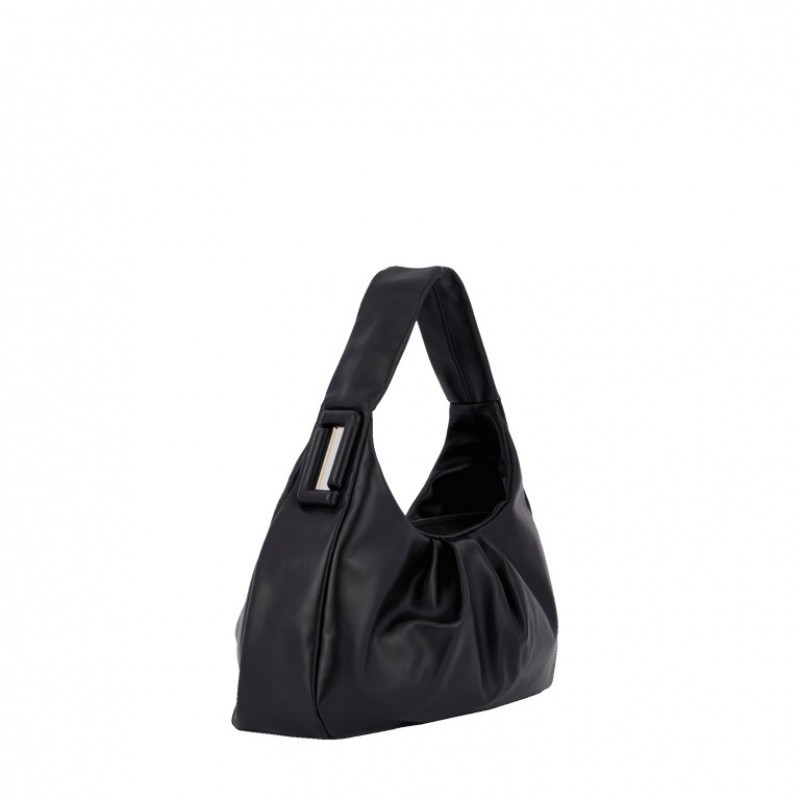 Lancel Cocoon Mini Zip Hobo Tasche Damen Schwarz | UMW340WD