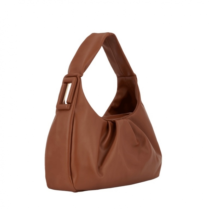 Lancel Cocoon Zip Hobo Tasche Damen Dunkelbraun | ZCT3868UN