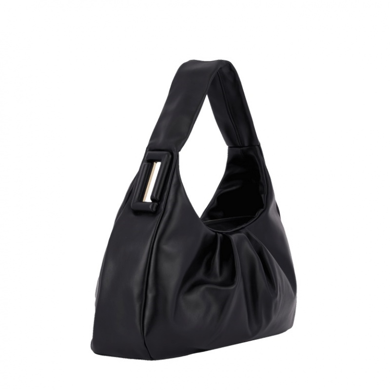 Lancel Cocoon Zip Hobo Tasche Damen Schwarz | JHV4111CK