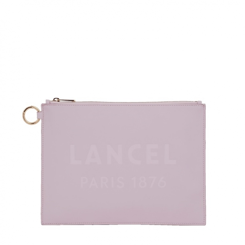 Lancel Essential L Zip Beuteltasche Damen Rosa | ZST7960GH