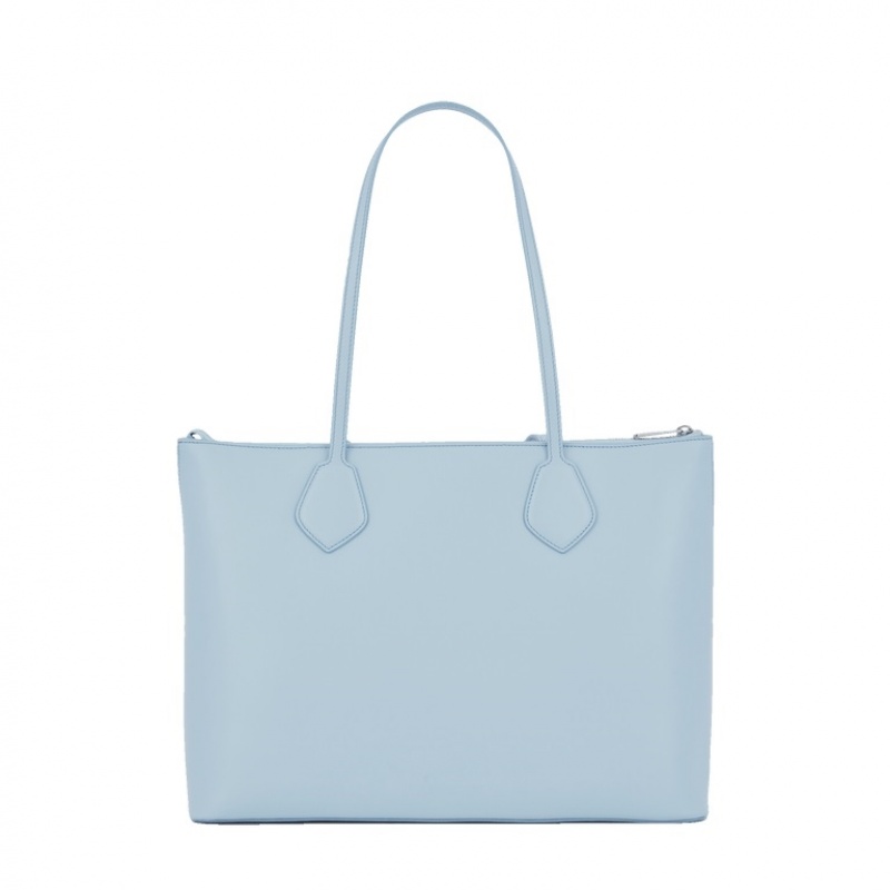 Lancel Essential Zip Tragetaschen Damen Blau | ULE9559PM