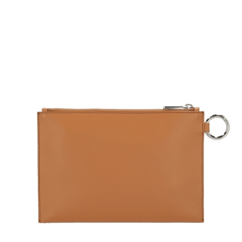 Lancel Essential Zipped Pocket Beuteltasche Damen Braun | XNQ2637IO