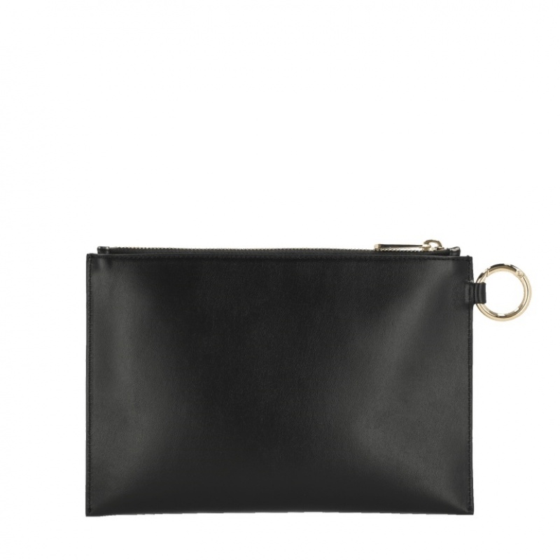 Lancel Essential Zipped Pocket Beuteltasche Damen Schwarz | TKG6781FW