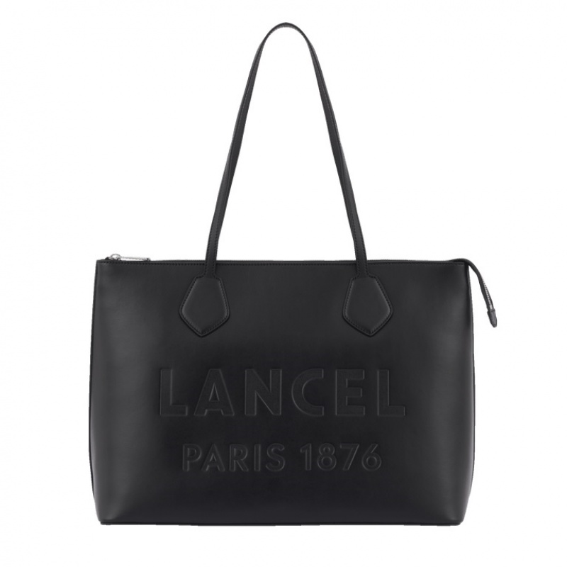 Lancel Essential Zipped Tragetaschen Damen Schwarz | ZDF837US