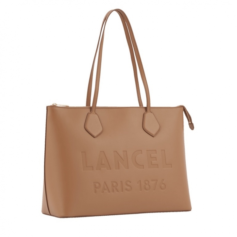 Lancel Essential Zipped Tragetaschen Damen Braun | ATD18LM