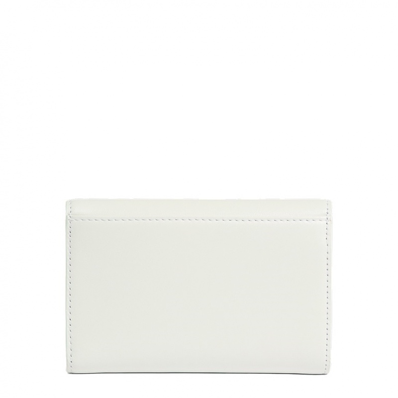 Lancel Idylle Rectangular Flap Compact Geldbörse Damen Weiß | REQ7774QY