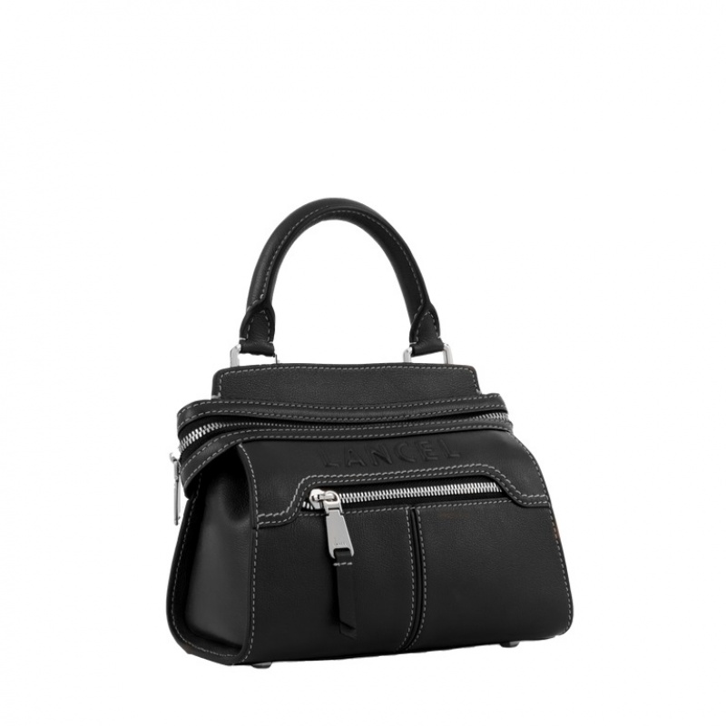 Lancel Ines Carry All Handtasche Damen Schwarz | SXN5159AF