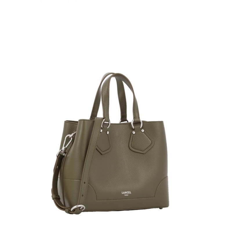 Lancel Neo Izy S Carryall Handtasche Damen Dunkelkhaki | PFW1375AU