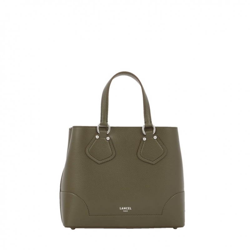 Lancel Neo Izy S Carryall Handtasche Damen Dunkelkhaki | PFW1375AU