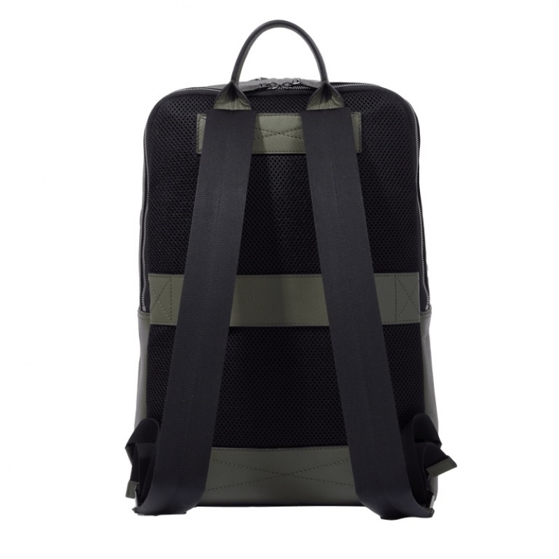 Lancel Neo Nomade M Rucksack Herren Grün | JZL561NO