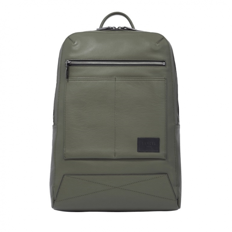 Lancel Neo Nomade M Rucksack Herren Grün | JZL561NO