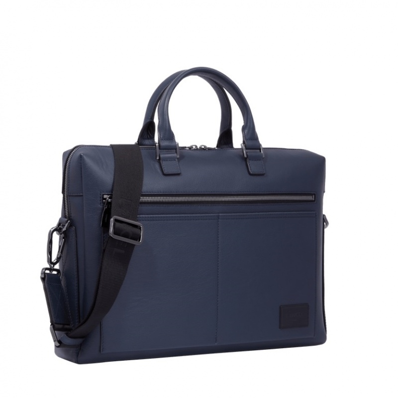 Lancel Neo Nomade Medium Document Aktentaschen Herren Blau | SQY7344OX