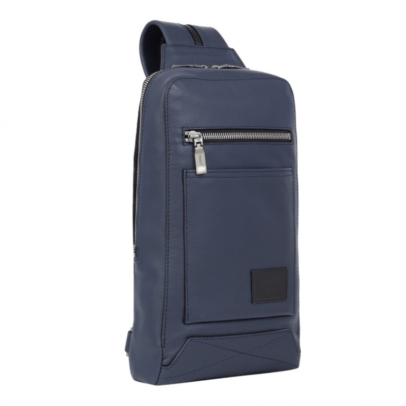 Lancel Neo Nomade Monostrap Rucksack Herren Blau | MJA3356EM