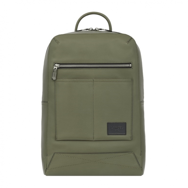 Lancel Neo Nomade S Rucksack Herren Grün | NCN7564FC