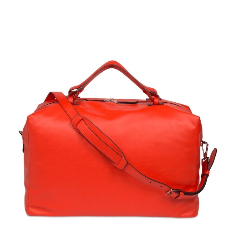 Lancel Neo Pop Travel Reisetaschen Damen Rot | HWM3842OD