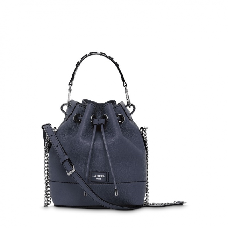 Lancel Ninon Bucket Tasche Damen Dunkelblau | NPC6853UZ